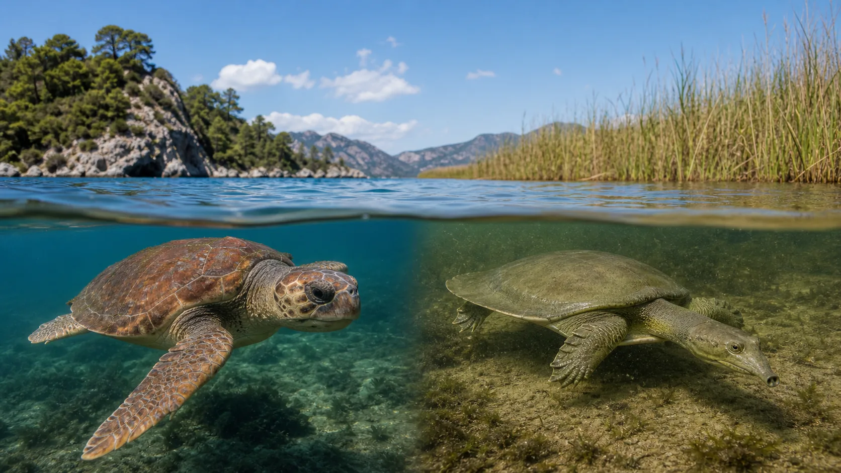 Caretta Caretta or Nile Softshell? How to Recognise Dalyan’s Turtles