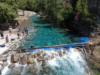 Sarıgerme Jeep Safari - doğal havuz ve şelale molası
