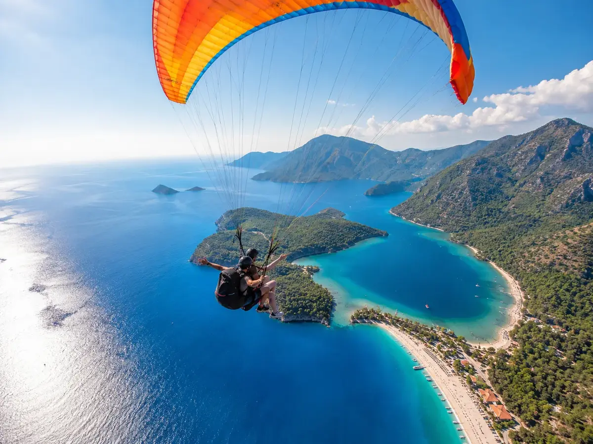 Ölüdeniz yamaç paraşütü turu görsel 1