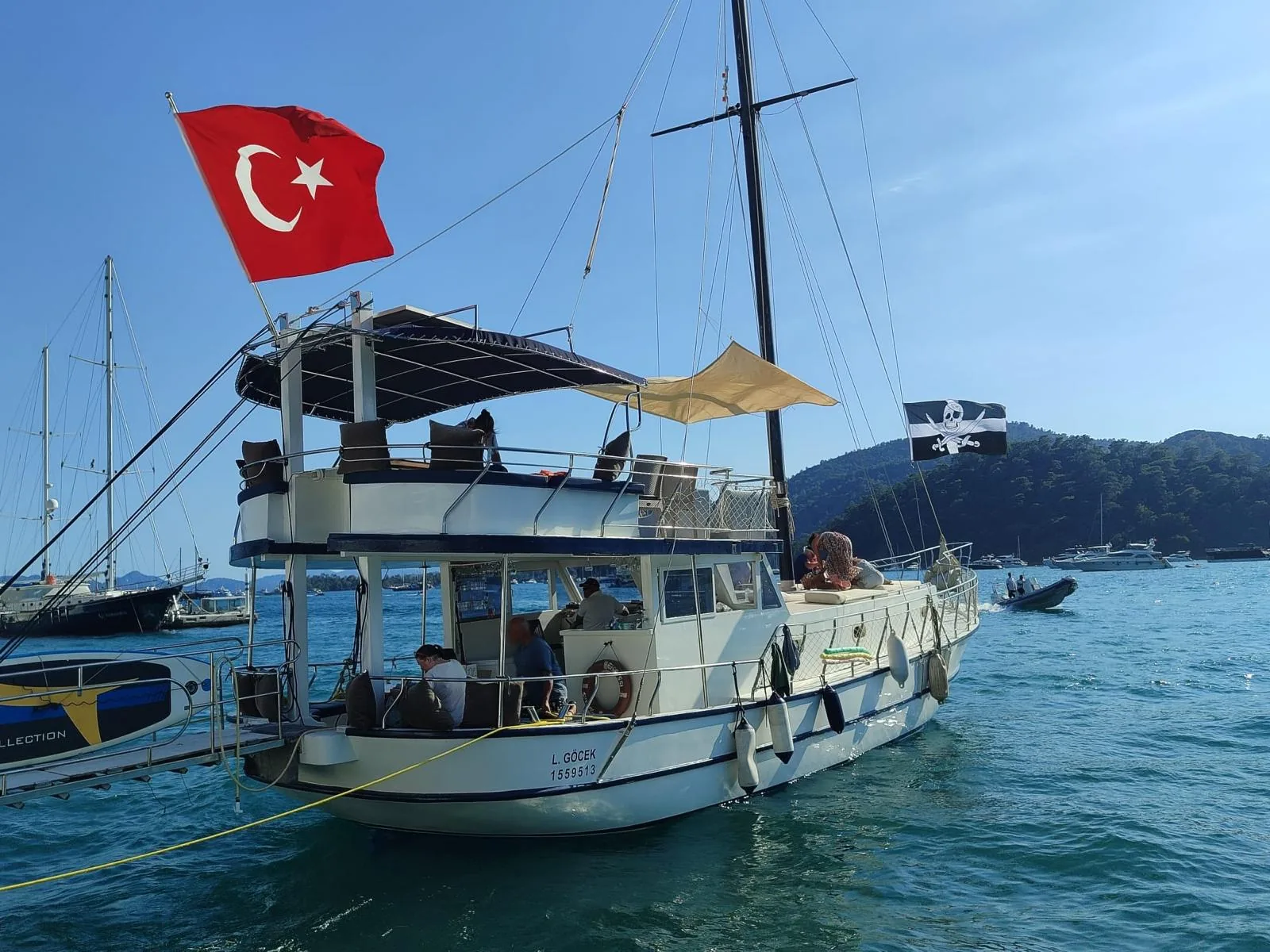 12 Islands Boat Trip from Sarigerme | Gocek Gulet Cruise